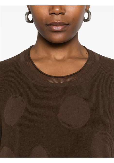 long slevee top woman brown UMA WANG | UK7114UW600